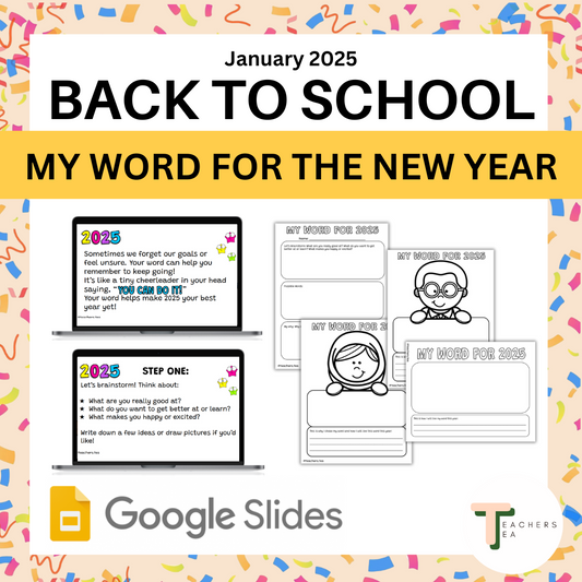 Back to School in January - My Word for the New Year