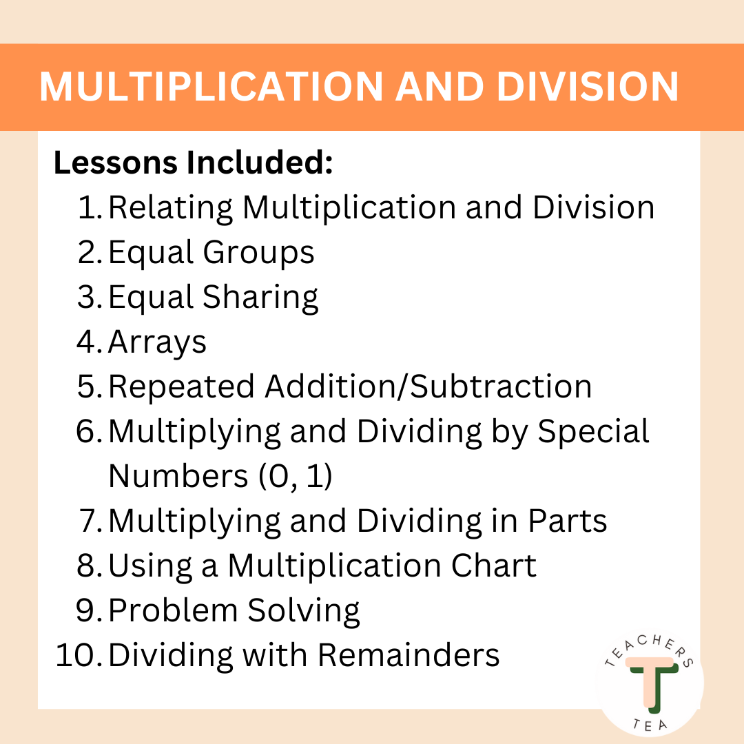 Alberta Grade 3 Math- Multiplication and Division google slides COMPLETE UNIT