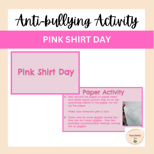 Pink Shirt Day Activity