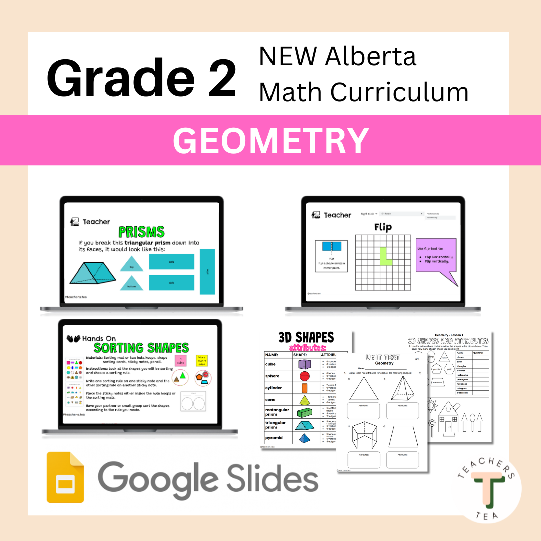 Alberta Grade 2 New Math Curriculum - Geometry