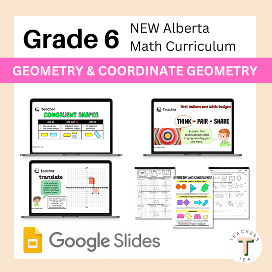 Alberta Grade 6 New Math Curriculum - Geometry & Coordinate Geometry