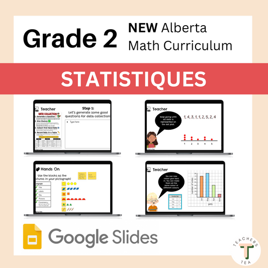 FRENCH - Grade 2 Math - Statistics