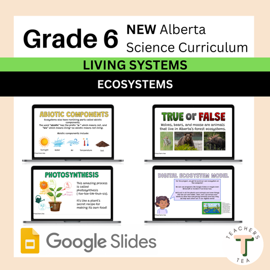 Alberta Grade 6 New Science - LIVING SYSTEMS - Ecosystems