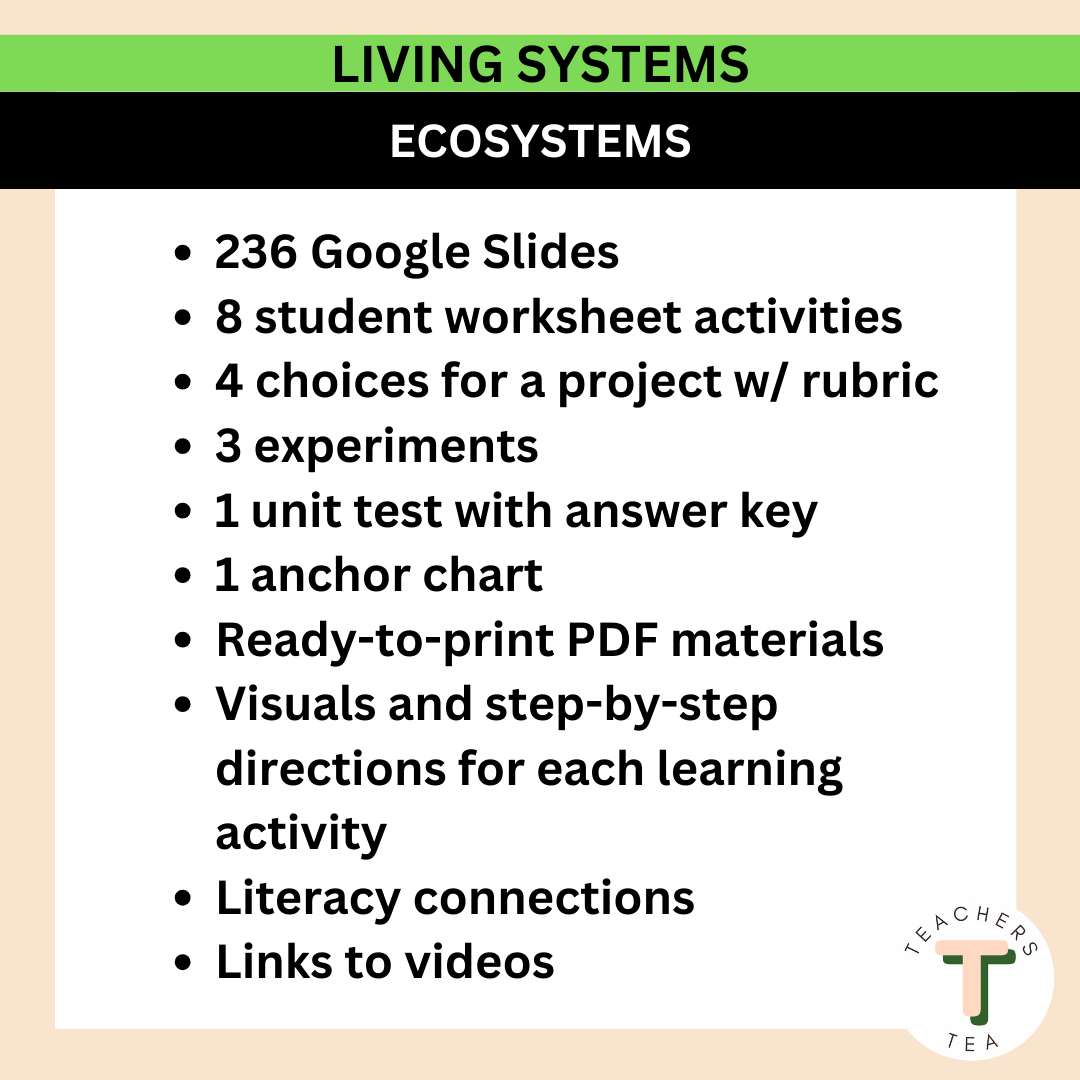 Alberta Grade 6 New Science - LIVING SYSTEMS - Ecosystems