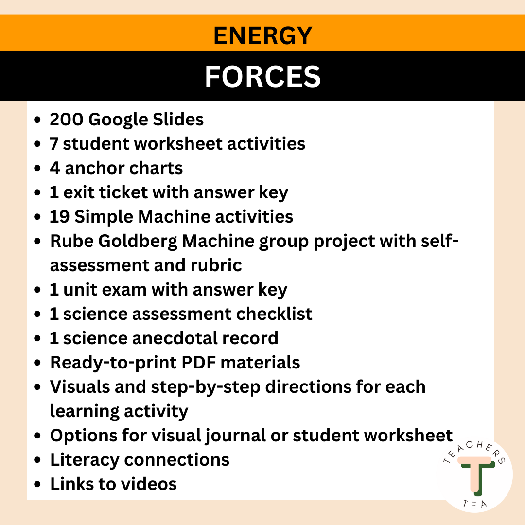 Grade 3 Science - Forces Unit