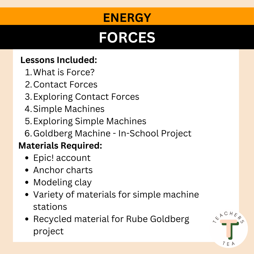 Alberta Grade 3 New Science Curriculum - ENERGY - Forces