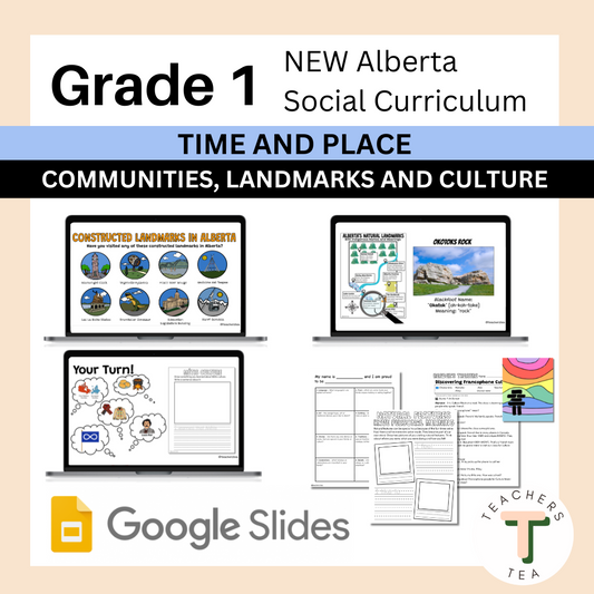 Alberta Grade 1 New Social Curriculum - Time and Place