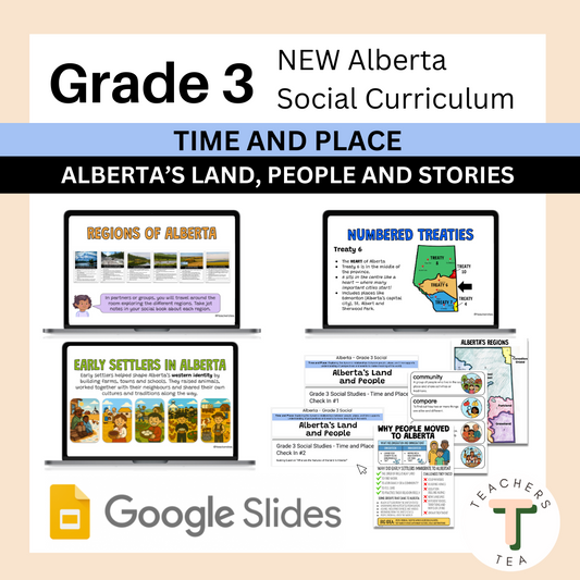 Alberta Grade 3 New Social Curriculum - Time and Place