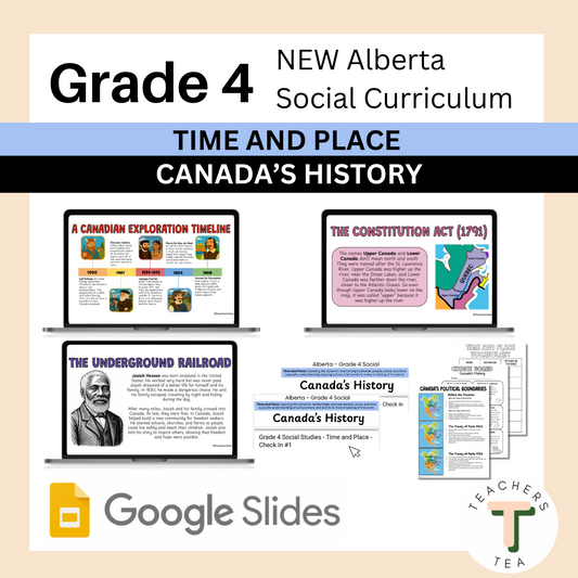 Alberta Grade 4 New Social Curriculum - Time and Place