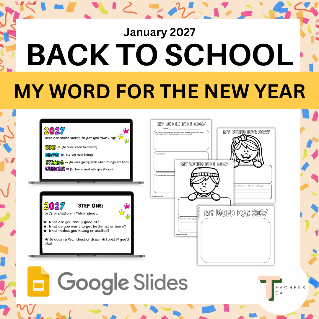 2027 Back to School in January - My Word for the New Year