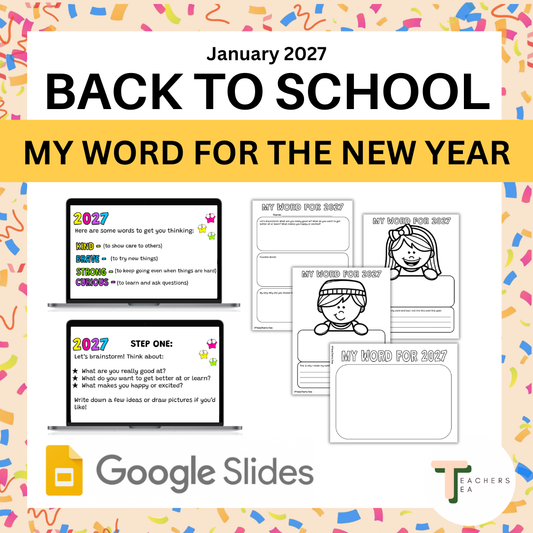 2027 Back to School in January - My Word for the New Year