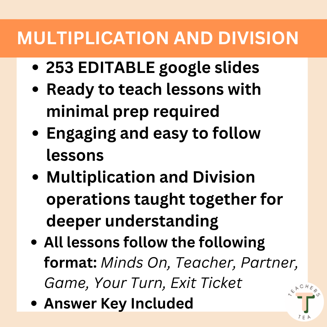 Alberta FRENCH Grade 4 New Math Curriculum - Multiplication and Division