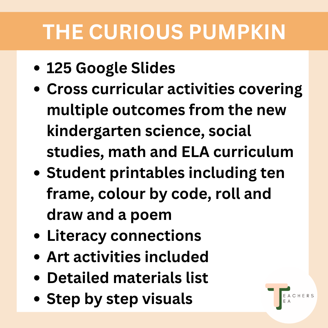 Kindergarten - The Curious Pumpkin