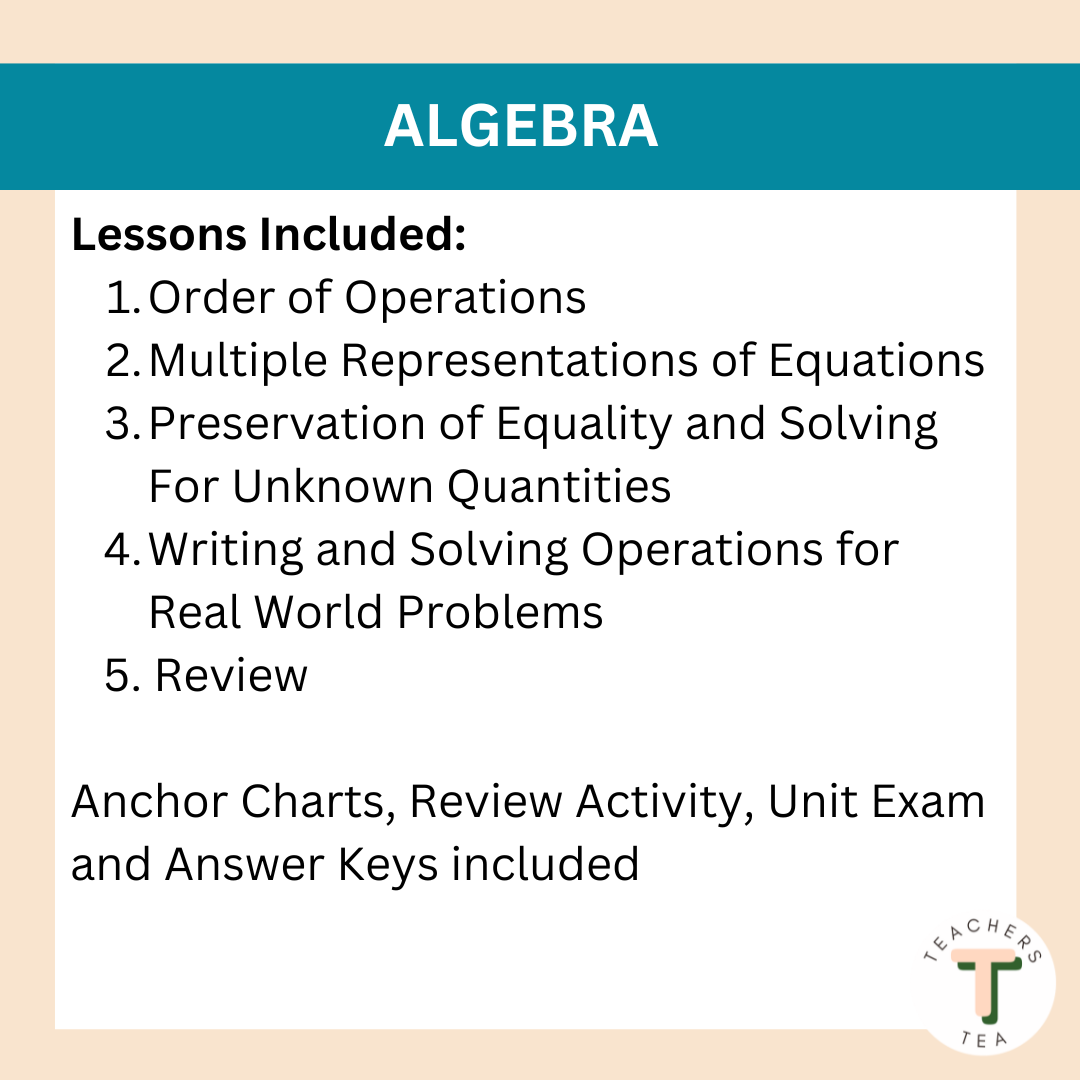 Alberta Grade 4 Math - Algebra