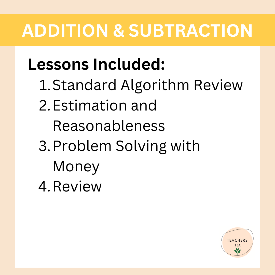 Alberta Grade 5 Math - Addition and Subtraction - Google Slides COMPLETE UNIT