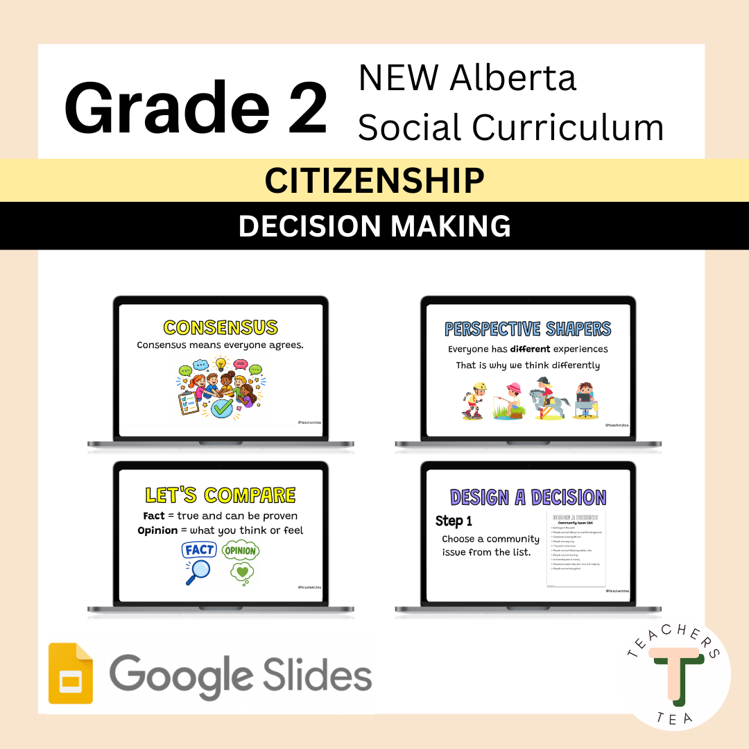 Alberta Grade 2 New Social Curriculum - Citizenship