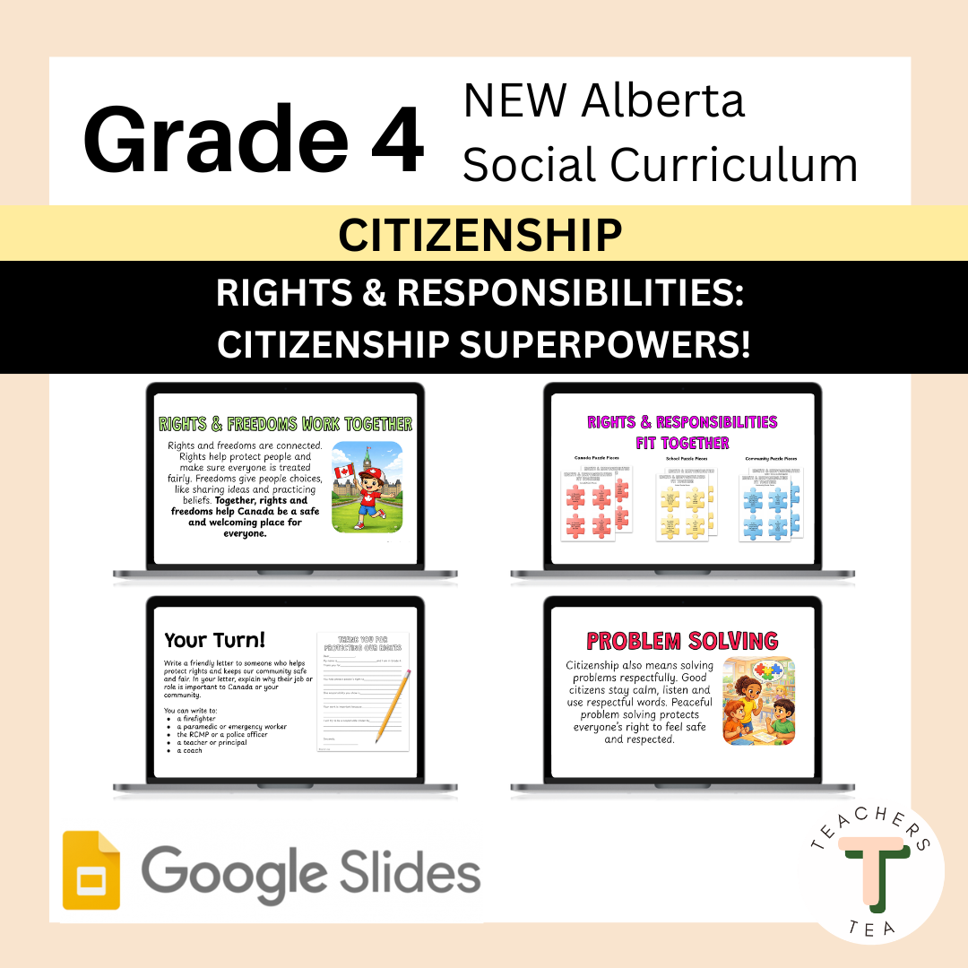 Alberta Grade 4 New Social Curriculum - Citizenship