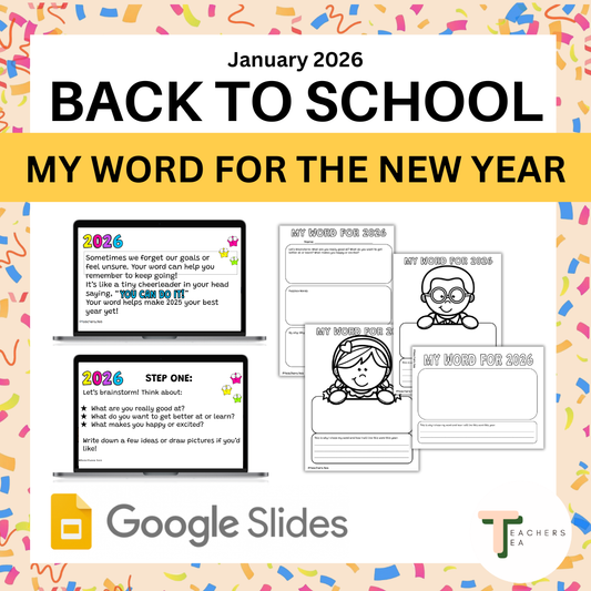 2026 Back to School in January - My Word for the New Year