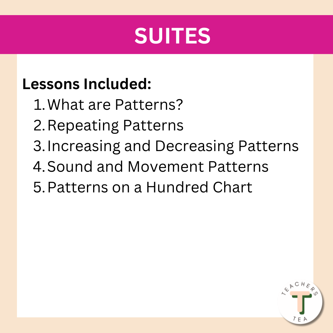 Grade 2 - Math - FRENCH Patterns and Sequences