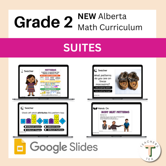 Grade 2 - Math - FRENCH Patterns and Sequences