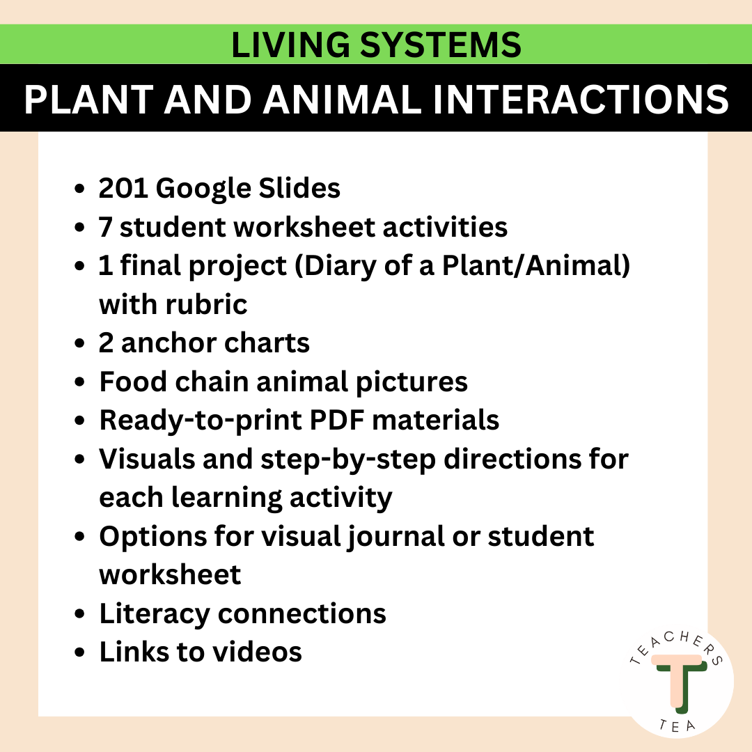 Alberta Grade 3 New Science - LIVING SYSTEMS - Plant and Animal Growth