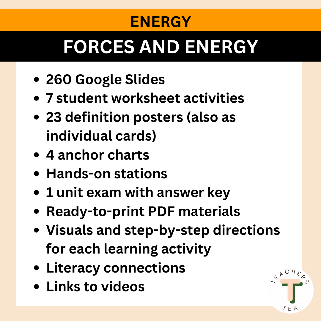 Alberta Grade 6 New Science Curriculum - ENERGY - Forces and Energy