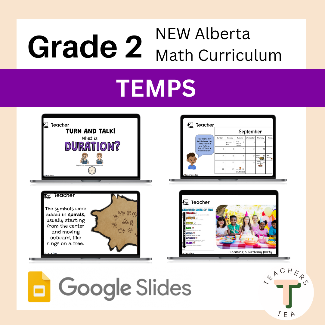 FRENCH - Alberta Grade 2 Math - Time