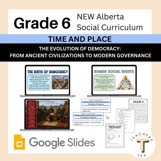 Alberta Grade 6 New Social Curriculum - Time and Place