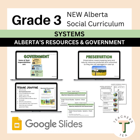 Alberta Grade 3 New Social Curriculum - Systems