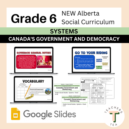 Alberta Grade 6 New Social Curriculum - Systems