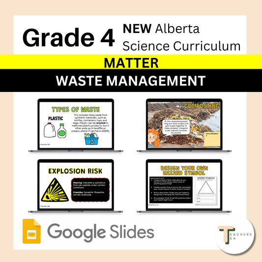 Alberta Grade 4 New Science Curriculum - MATTER - Waste Management