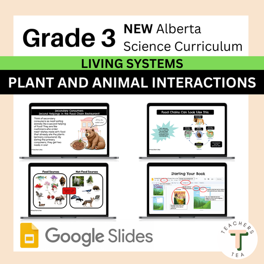 Alberta Grade 3 New Science - LIVING SYSTEMS - Plant and Animal Growth