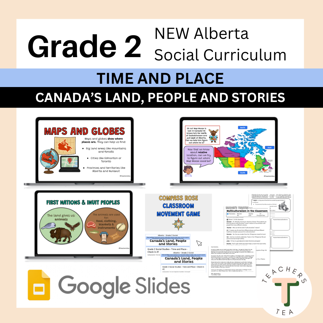 Alberta Grade 2 New Social Curriculum - Time and Place