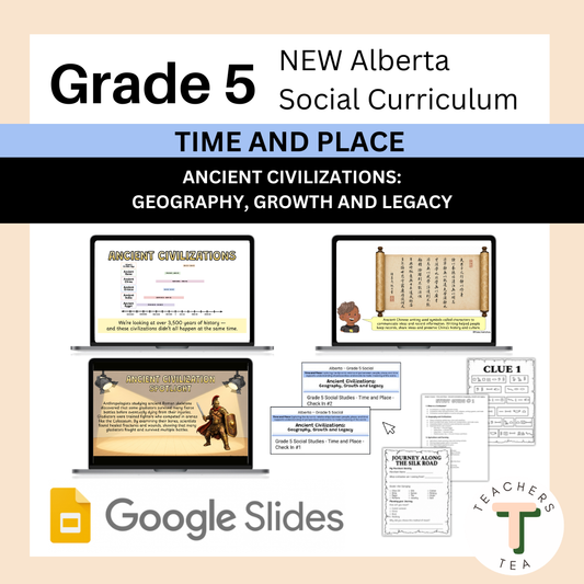 Alberta Grade 5 New Social Curriculum - Time and Place